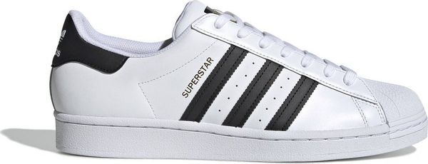 Adidas Adidas buty sportowe Superstar Foundation EG4958 - unisex 42. Trampki męskie Adidas, bez wzorów, sportowe, bez zapięcia. Za 499.99 zł.