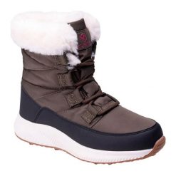Buty Śniegowe Damskie Berra Waterproof Mid Cut. Brązowe śniegowce i trapery damskie IGUANA. Za 406.99 zł.
