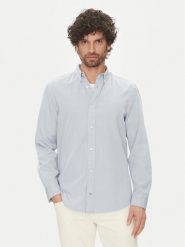 Calvin Klein Koszula K10K114200 Błękitny Comfort Fit. Niebieskie koszule męskie Calvin Klein, m, bez wzorów, z bawełny, bez kołnierzyka, bez ramiączek. Za 249.99 zł.