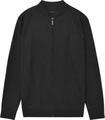 VidaXL Kardigan Męski, Czarny, Rozmiar M. Czarne bluzy męskie vidaXL, m, bez wzorów, bez kaptura. Za 154.82 zł.