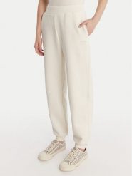 Guess Spodnie dresowe V6RB15 K9V31 Écru Regular Fit. Spodnie dresowe damskie Guess, xl, z aplikacjami, z bawełny. Za 299.99 zł.