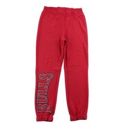 Second life - Spodnie dresowe męskie NBA Chicago Bulls - Stan bardzo dobry. Czerwone spodnie sportowe męskie NBA, m, bez wzorów, z dresówki, do biegania. Za 63.86 zł.