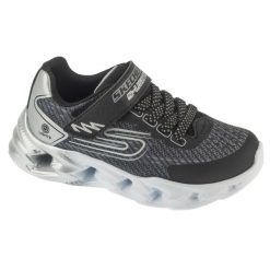 Buty sportowe Sneakersy chłopięce, Vortex 2.0 - Quantroid. Czarne buty sportowe chłopięce Skechers, bez wzorów, bez zapięcia, trekkingowe, Skechers Sport. Za 189.99 zł.