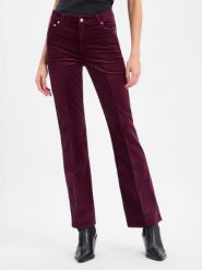 Gant spodnie z sztruksu Kobiety Bawełna lila, 26. Spodnie materiałowe damskie GANT, bez wzorów, z bawełny. Za 799.95 zł.