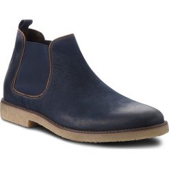 Sztyblety GINO ROSSI - Damazy MSV790-570-4B00-5700-F 59. Niebieskie botki męskie Gino Rossi, z materiału. W wyprzedaży za 249.00 zł.
