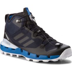Buty adidas - Terrex Fast Mid Gtx-Surrou GORE-TEX AQ1062 Legink/Cblack/Blubea. Niebieskie trekkingi męskie Adidas, z gore-texu. W wyprzedaży za 519.00 zł.