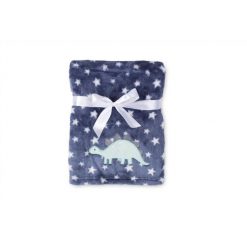 Kocyk RICCO z haftem 75x100. Kocyki dla dzieci Multitex, z poliesteru. Za 55.45 zł.