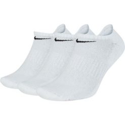 Skarpety krótkie stopki Nike Everyday Cushion. Białe skarpety damskie Nike, bez wzorów, z bawełny. Za 79.99 zł.