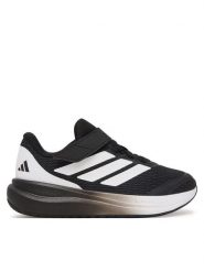Adidas Sneakersy Runfalcon 6 Shoes Children KI1774 Czarny. Czarne buty sportowe chłopięce Adidas, bez wzorów, z materiału, bez zapięcia. Za 179.99 zł.