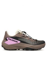 Salomon Buty do biegania Genesis L47881000 Brązowy. Brązowe obuwie sportowe damskie Salomon, bez wzorów, z materiału, do biegania. Za 519.99 zł.
