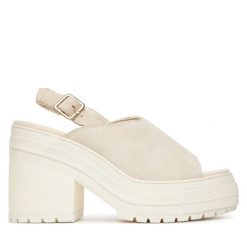Sandały Converse. Sandały damskie Converse, bez wzorów, bez obcasa, na słupku, bez zapięcia. Za 539.99 zł.
