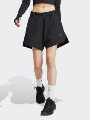 Adidas Szorty sportowe Z.N.E. IS1877 Czarny Loose Fit. Czarne szorty sportowe damskie Adidas, s, bez wzorów, z syntetyku, sportowe. Za 229.99 zł.