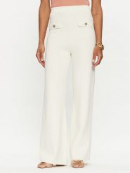 TWINSET Spodnie materiałowe 241TP3091 Écru Straight Fit. Spodnie materiałowe damskie Twinset, xl, bez wzorów, z materiału. Za 1,339.00 zł.