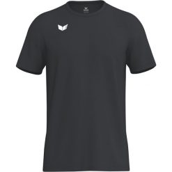 Koszulka Erima Intro Function czarna. Czarne koszulki sportowe damskie 55PROTEC, m, bez wzorów, z materiału, bez kołnierzyka, bez ramiączek, na fitness i siłownię. Za 118.00 zł.