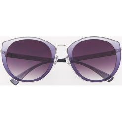 Okulary przeciwsłoneczne - Fioletowy. Fioletowe okulary przeciwsłoneczne damskie Reserved. Za 59.99 zł.