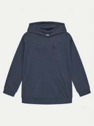 Mayoral Bluza 3414 Granatowy Regular Fit. Niebieskie bluzy dla chłopców Mayoral, bez wzorów, z bawełny, bez ramiączek, bez kaptura. Za 79.99 zł.