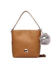 KARL LAGERFELD Torebka B4W30084 Brązowy. Brązowe torebki do ręki damskie KARL LAGERFELD, bez wzorów, ze skóry, bez dodatków. Za 849.99 zł.