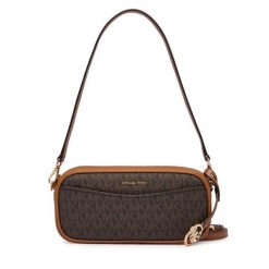 Torebka MICHAEL Michael Kors. Brązowe torebki do ręki damskie MICHAEL Michael Kors, bez wzorów, bez dodatków. Za 719.99 zł.