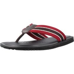 Sandały GEOX U ERICE Czerwony. Czerwone sandały męskie Geox, ze skóry, bez zapięcia. Za 264.99 zł.
