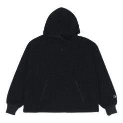 Bluza Damska WW003. Czarne bluzy damskie Champion, l, bez wzorów, bez kaptura. Za 344.99 zł.