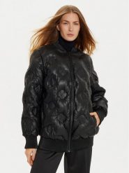 Guess Kurtka skórzana Marianne W4BL60 WGB20 Czarny Regular Fit. Czarne kurtki damskie Guess, xs, z aplikacjami, z syntetyku, bez kaptura. Za 769.99 zł.