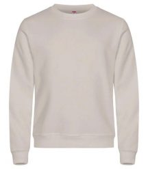Clique Miami Roundneck – bluza z okrągłym dekoltem, bawełna i poliester z. Brązowe bluzy męskie CLIQUE, xs, bez wzorów, z bawełny, bez kaptura. Za 165.72 zł.