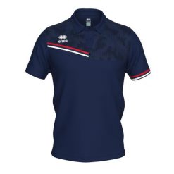 Polo Errea Emir. Niebieskie koszulki polo męskie ERREA, bez wzorów, sportowe, bez ramiączek. Za 250.00 zł.