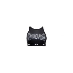 Biustonosz damski Everlast duran. Czarne biustonosze Everlast, bez wzorów, z materiału. Za 165.15 zł.