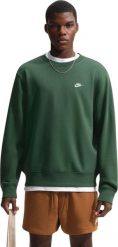 Nike Bluza męska Nike Club BB zielona FN3886 323 L. Zielone bluzy męskie Nike, l, bez wzorów, bez kaptura. Za 291.58 zł.