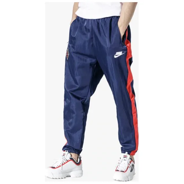 Nike Spodnie M Nsw Nsp Pant Wvn , granatowy, rozmiar M. Niebieskie spodnie materiałowe męskie Nike, m, bez wzorów, z materiału, eleganckie. W wyprzedaży za 199.99 zł.
