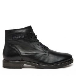 Kozaki Bugatti. Czarne kozaki męskie Bugatti. Za 569.99 zł.