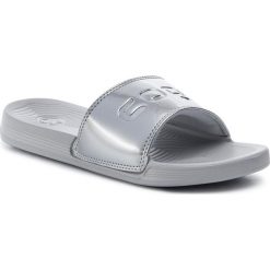 Klapki COQUI - Sana 6343-100-4699 Khaki Grey/Silver. Szare sandały damskie marki Coqui, bez wzorów, ze skóry ekologicznej. Za 59.99 zł.