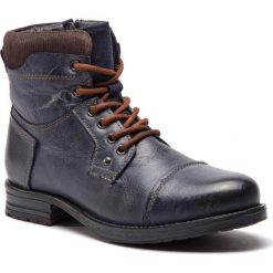 Kozaki LANQIER - 43A802 Granatowy. Kozaki męskie marki bonprix. W wyprzedaży za 229.00 zł.