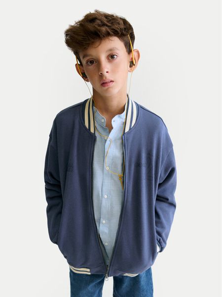 Mayoral Kurtka bomber 6416 Granatowy Regular Fit. Niebieskie kurtki i płaszcze dla chłopców Mayoral, bez wzorów, z syntetyku, bez kaptura. Za 144.99 zł.