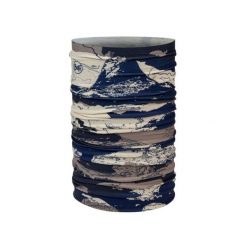 Bandana BUFF ORIGINAL ECOSTRETCH ESYR MIDNIGHT NAVY. Niebieskie szaliki i chusty damskie Buff, na zimę, bez wzorów, sportowe. W wyprzedaży za 69.93 zł.