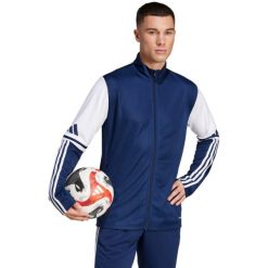 Bluza męska adidas Squadra 25 Training. Białe bluzy męskie Adidas, m, bez wzorów, bez kaptura. Za 149.00 zł.