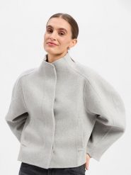Opus sweter wełniany Kobiety szary, 38. Szare swetry damskie Opus, bez wzorów, z wełny, biznesowe, bez kołnierzyka, bez ramiączek, bez kaptura. Za 699.95 zł.