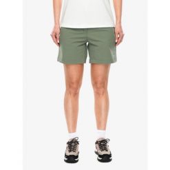 Spodenki damskie CMP Glimpse Bermuda. Zielone szorty sportowe damskie CMP, bez wzorów, sportowe, trekkingowe. Za 296.99 zł.