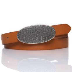 DAMSKI PASEK WRANGLER CTF SMALL W BELT COGNAC W0A23US81. Brązowe paski damskie Wrangler, bez wzorów, ze skóry, eleganckie. Za 99.99 zł.