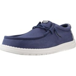 Buty HEY DUDE WALLY SURF WASH Niebieski. Niebieskie trekkingi męskie Hey dude, na fitness i siłownię. Za 264.90 zł.