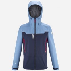 Kurtka trekkingowa męska Millet Kamet Light GoreTex Jkt M wodoodporna. Niebieskie kurtki męskie Millet, m, bez wzorów, z gore-texu, bez kaptura. Za 1,259.00 zł.
