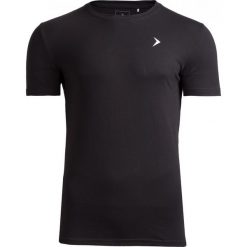 T-shirt męski TSM601 - głęboka czerń - Outhorn. Czarne t-shirty męskie Outhorn, z bawełny. W wyprzedaży za 24.99 zł.