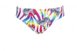 Kąpielówki slipy męskie na basen Arena Crazy Zebras Brief. Białe kąpielówki męskie Arena, m, bez wzorów, z materiału, długie, na fitness i siłownię. Za 37.98 zł.