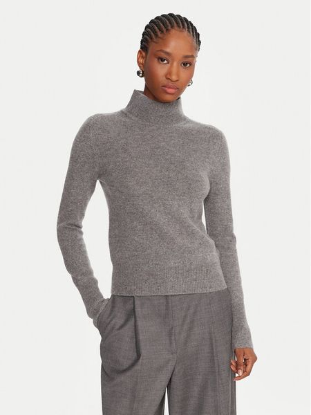 Marella Golf Fibra 2523366254 Szary Regular Fit. Szare swetry damskie Marella, l, bez wzorów, z kaszmiru, bez kołnierzyka, bez ramiączek, bez kaptura. Za 999.99 zł.