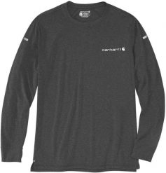 Carhartt Koszulka Carhartt LWD LongSleeve Carbon. Bluzki z długim rękawem męskie Carhartt, m, bez wzorów, bez kołnierzyka. Za 225.43 zł.