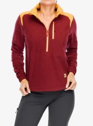 Bluza polarowa damska Fjallraven Vardag Lite Fleece. Czerwone bluzy damskie Fjällräven, na lato, m, bez wzorów, z materiału, bez kaptura. Za 552.95 zł.