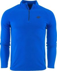 4f Bluza polarowa męska 4F M034 niebieska 4FAW23UFLEM034 36S S. Niebieskie bluzy męskie 4f, m, bez wzorów, z polaru, bez kaptura. Za 88.65 zł.