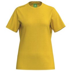 T-shirt Erima Ts w kolorze żółtym. Żółte t-shirty damskie Erima, bez wzorów, z bawełny, klasyczne, bez kołnierzyka. Za 155.00 zł.