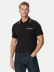 MICHAEL Michael Kors Polo CF6536S19P Czarny Regular Fit. Czarne koszulki polo męskie MICHAEL Michael Kors, l, bez wzorów, z bawełny, bez ramiączek. Za 439.99 zł.