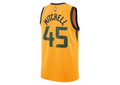 Koszulka męska nike nba utah jazz donovan mitchell statement edition swingman. Żółte koszulki sportowe męskie Nike, m, z aplikacjami, z jersey, bez kołnierzyka, bez ramiączek, do biegania, dri-fit (nike). Za 405.90 zł.
